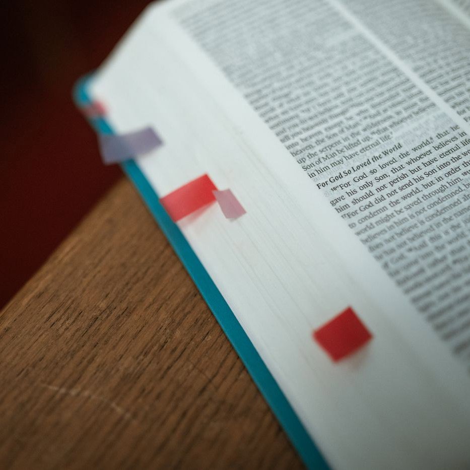 Bible Tabs & Highlighter Study Kit